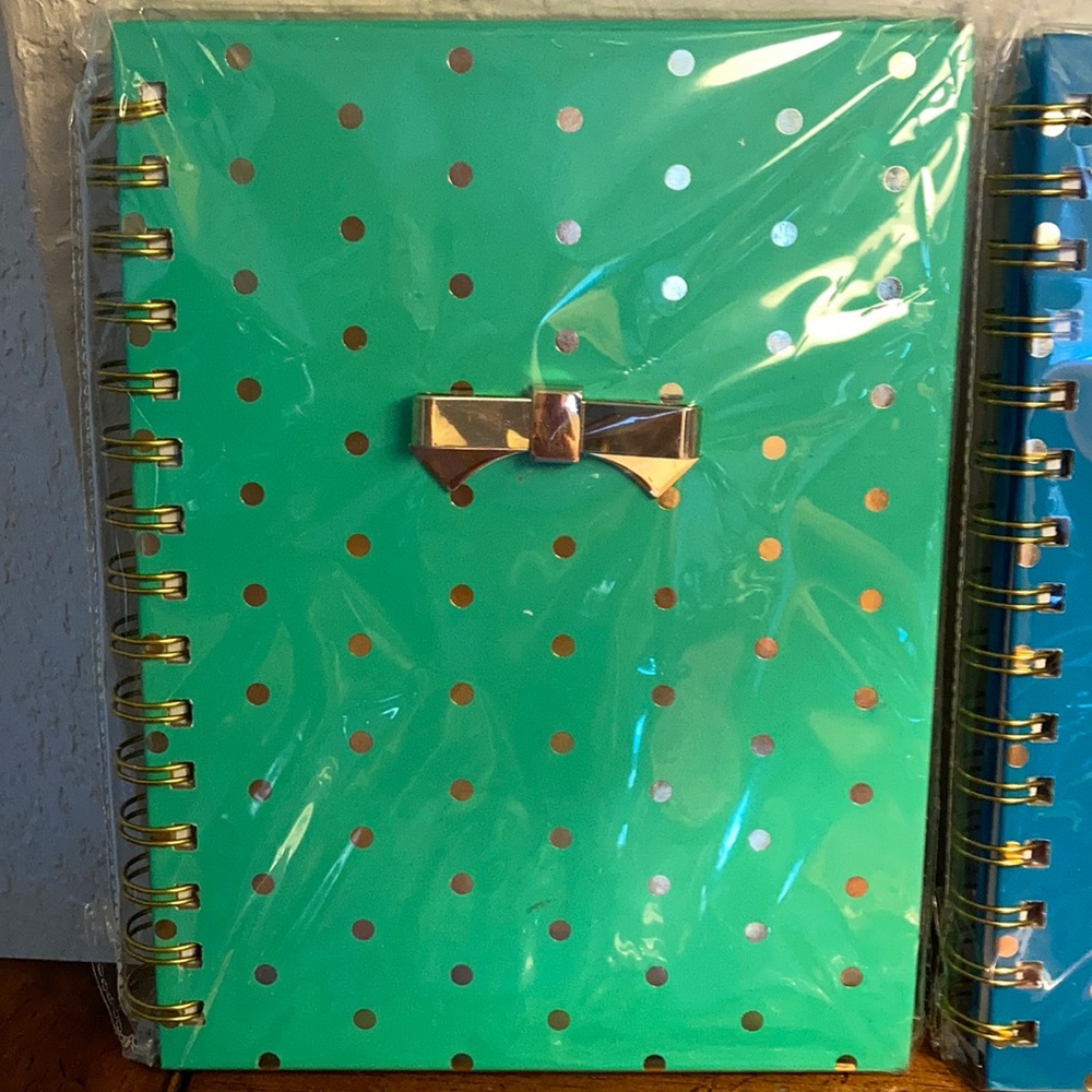 GREEN College Ruled (96pg) HardCover Journal